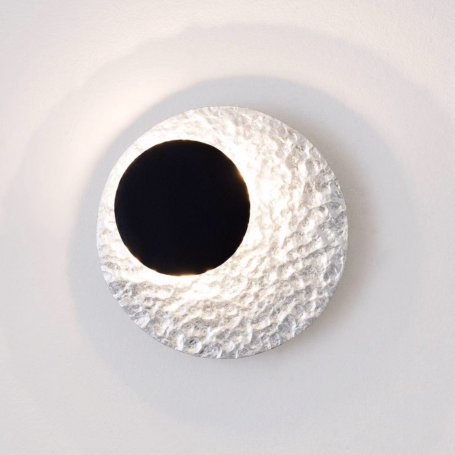 Holländer Applique da parete a LED Infinity, dimmerabile, Cromo / Argento, Soggiorno / Sala da pranzo, Metallo, Moderno, Applique a LED