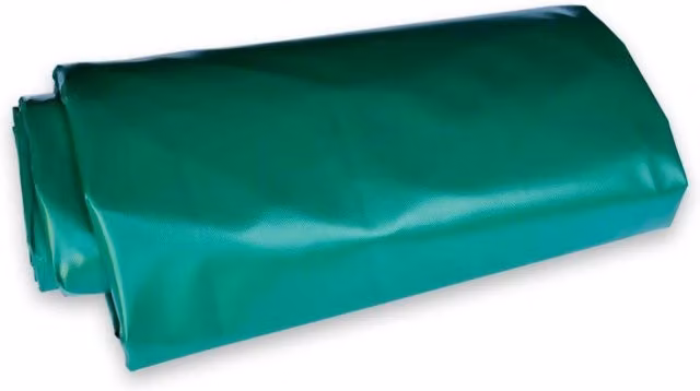 Telo laghetto in pvc rinforzato verde metri 4x5 garanzia 15 anni