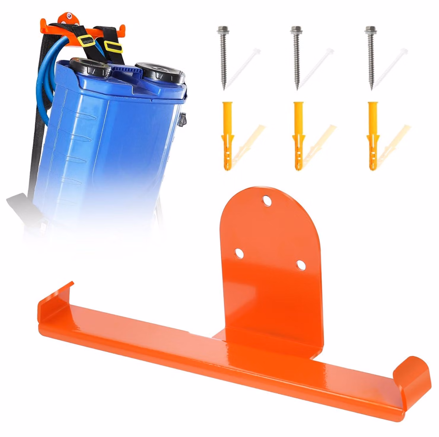 Solidchoice: Supporto da parete robusto per soffiatore da giardino