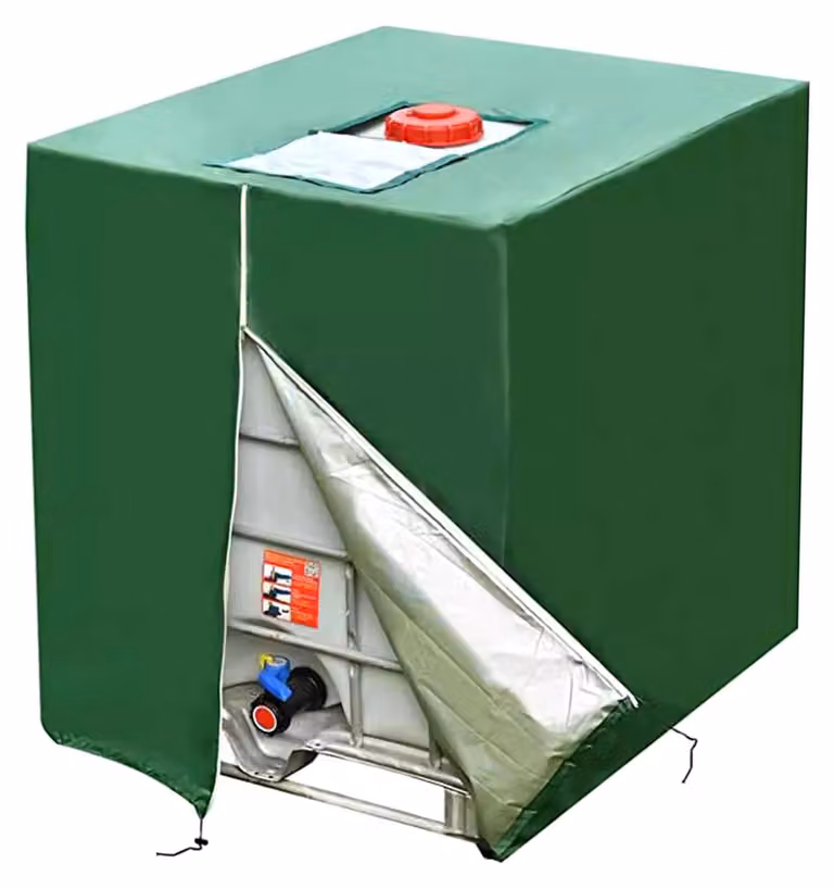 Serbatoio IBC Dekzeil da 1000 litri con protezione UV