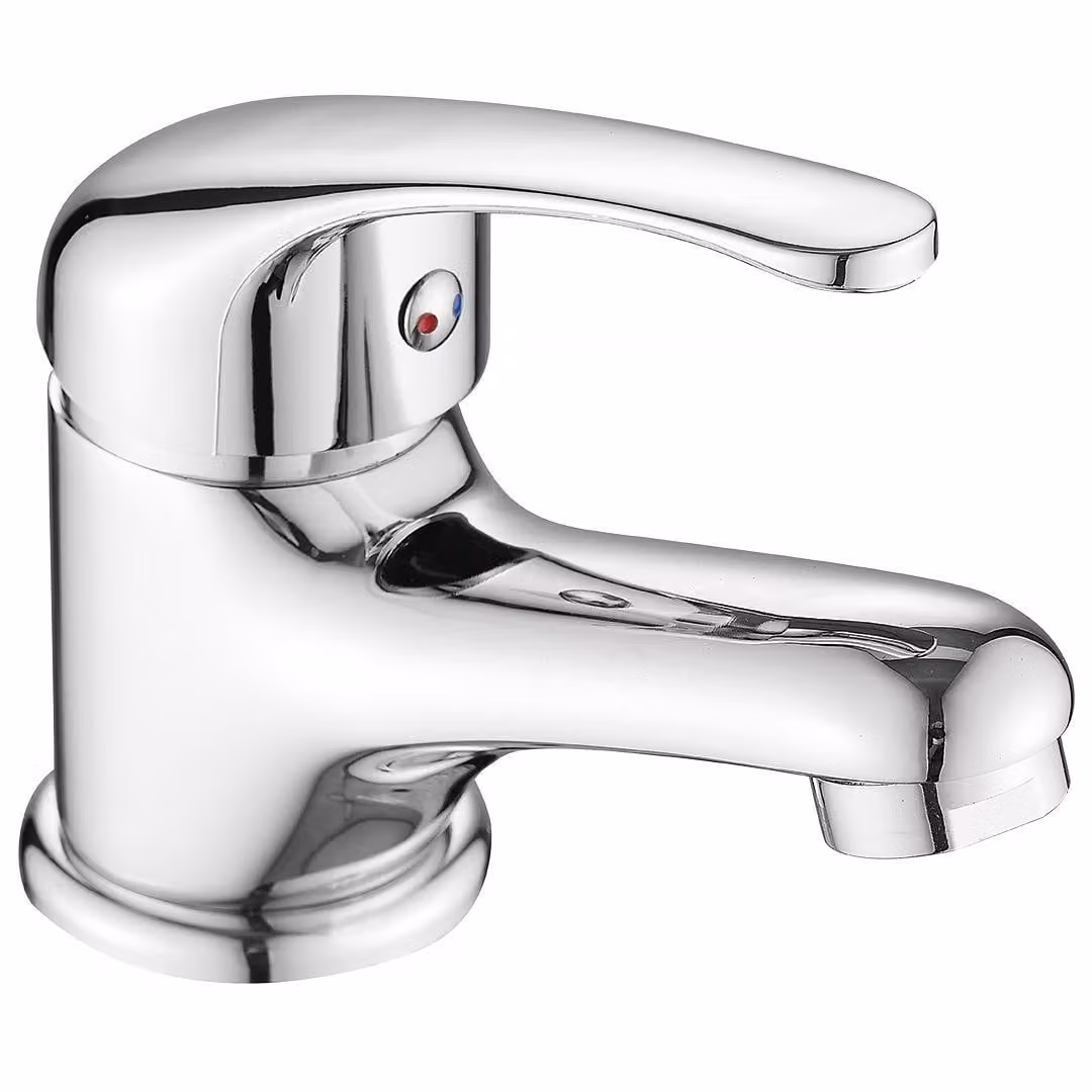 Rubinetto per lavabo a libera installazione Kuchinox Pedro con spina, cromo