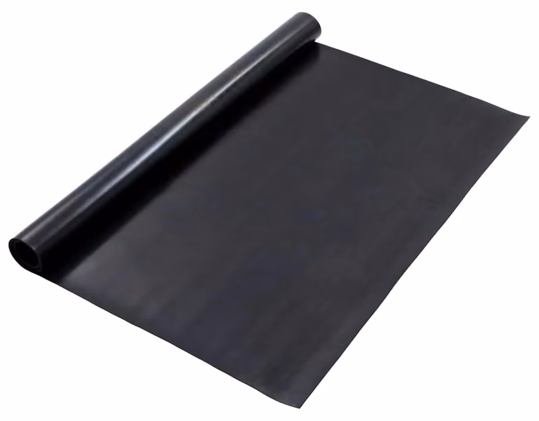 Tappeto per pavimento Nero 1,2 x 2 m Gomma