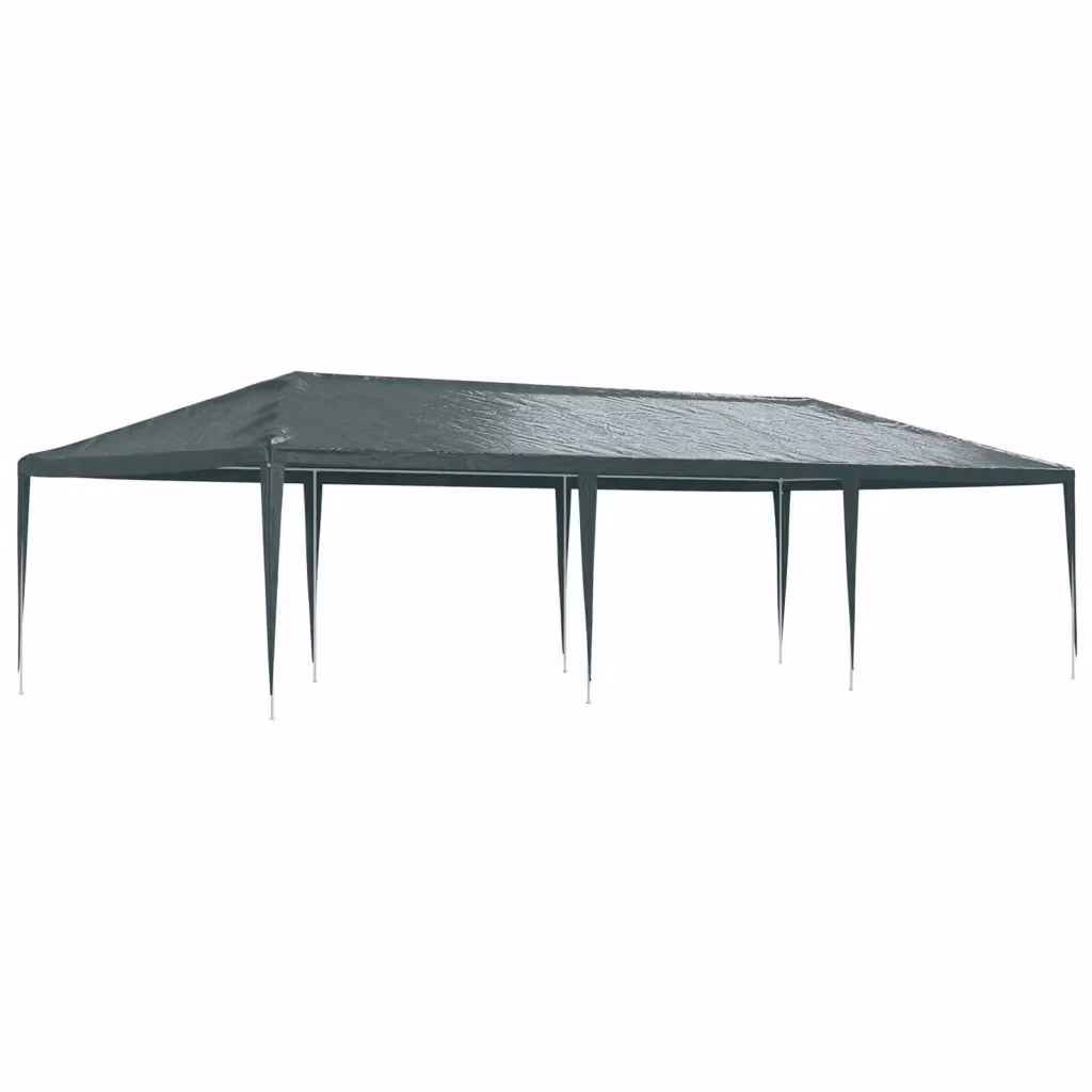 Gazebo Professionale vidaXL Verde in Acciaio e Plastica 4x9 m – 2