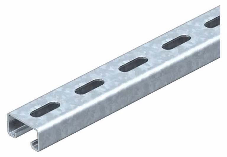 Guida profilata OBO forata MS 21 L 200 FT SW22 200x41x21 St FT 1122933