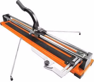 Tagliapiastrella manuale Wokin in alluminio arancione con capacità di taglio 80 cm