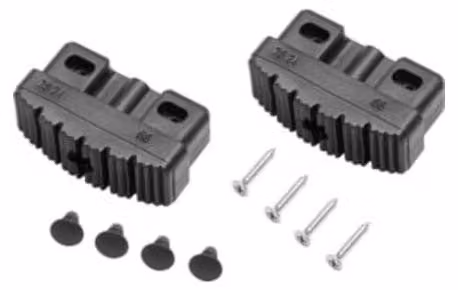 Set di piedini per scaletta Hymer per montanti da 60 mm