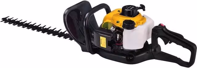 Tagliasiepi a scoppio Lif PG-26HT a gas colore giallo con lame in acciaio da 25,4 cc