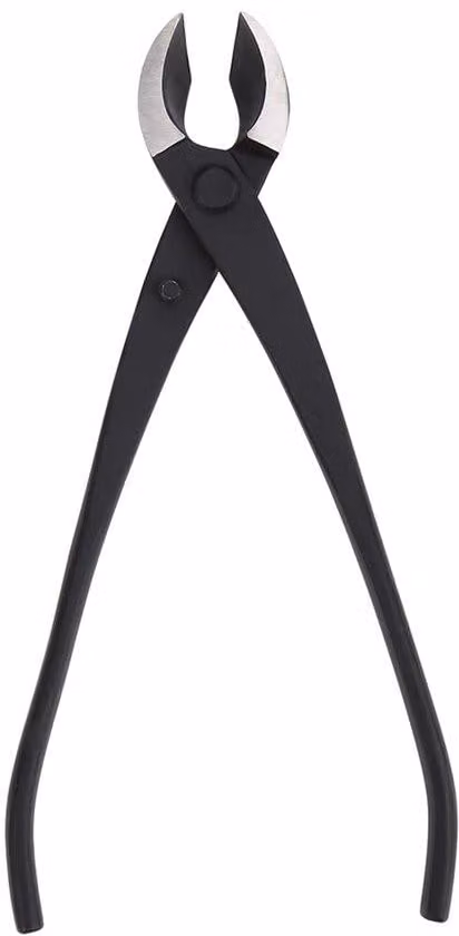 Forbici manuali ergonomiche Unyqoos® per potatura di bonsai e giardinaggio – 20,5 cm, 252 g, acciaio al manganese, lama concava, manico ergonomico