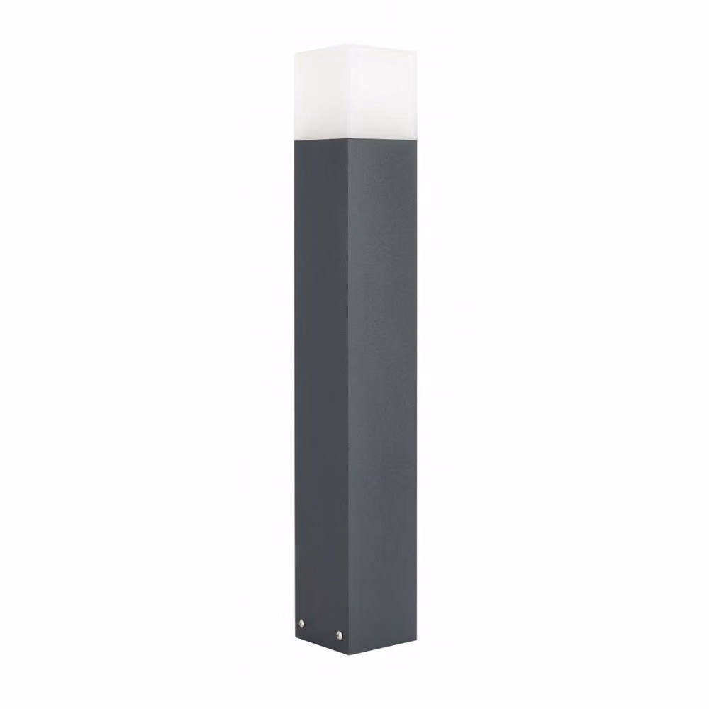 Palo luminoso 70 cm 1xE27 grigio scuro IP44 SU-MA Cube CB-MAX 700 DG