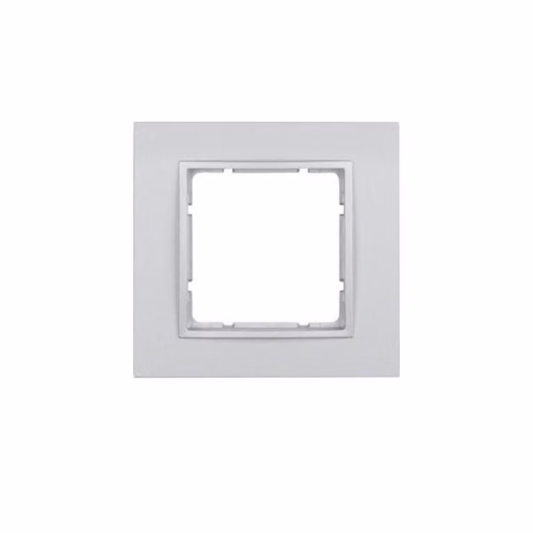 Telaio Berker alluminio/opaco 1-gang 10116424