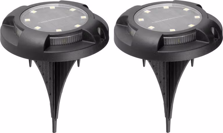 Lampada Strend Pro Crater, 11x14 cm, solare, 12x SMD LED, AA, 2 pz.