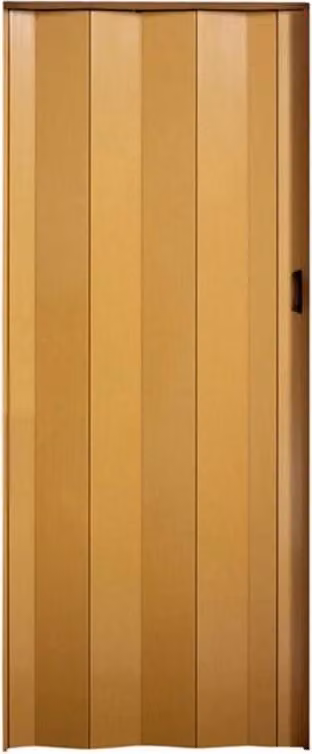 Una porta a soffietto in faggio decorato Grosfillex