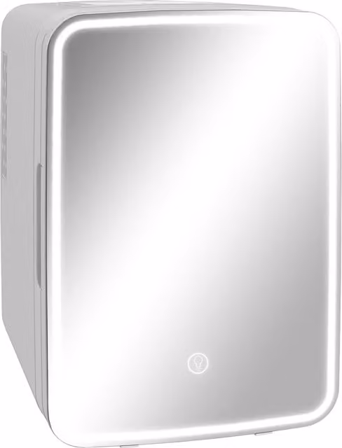 HOMCOM Frigorifero Cosmetici 10L Estremamente Silenzioso 12V/240V per Raffreddare e Riscaldare, Bianco   Aosom Italy