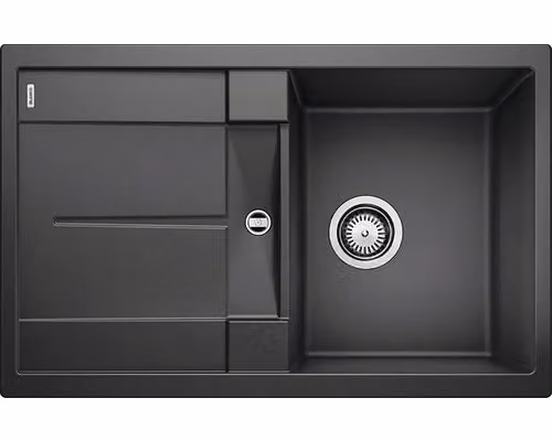 Lavello in granito Blanco Metra 45 S Antracit