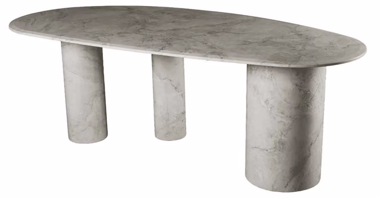Tavolo da pranzo, tavolo moderno, tavolo in marmo, tavolo grande, tavolo da famiglia, di alta qualità, nuovo