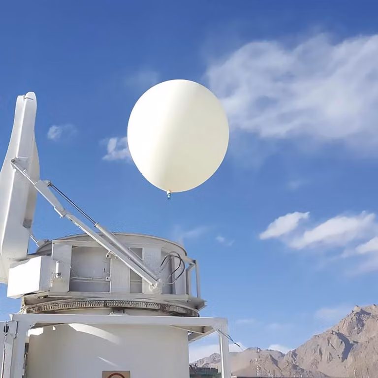 Omgoods - Pallone meteorologico professionale per ricerche meteorologiche (500 g / 500 cm)