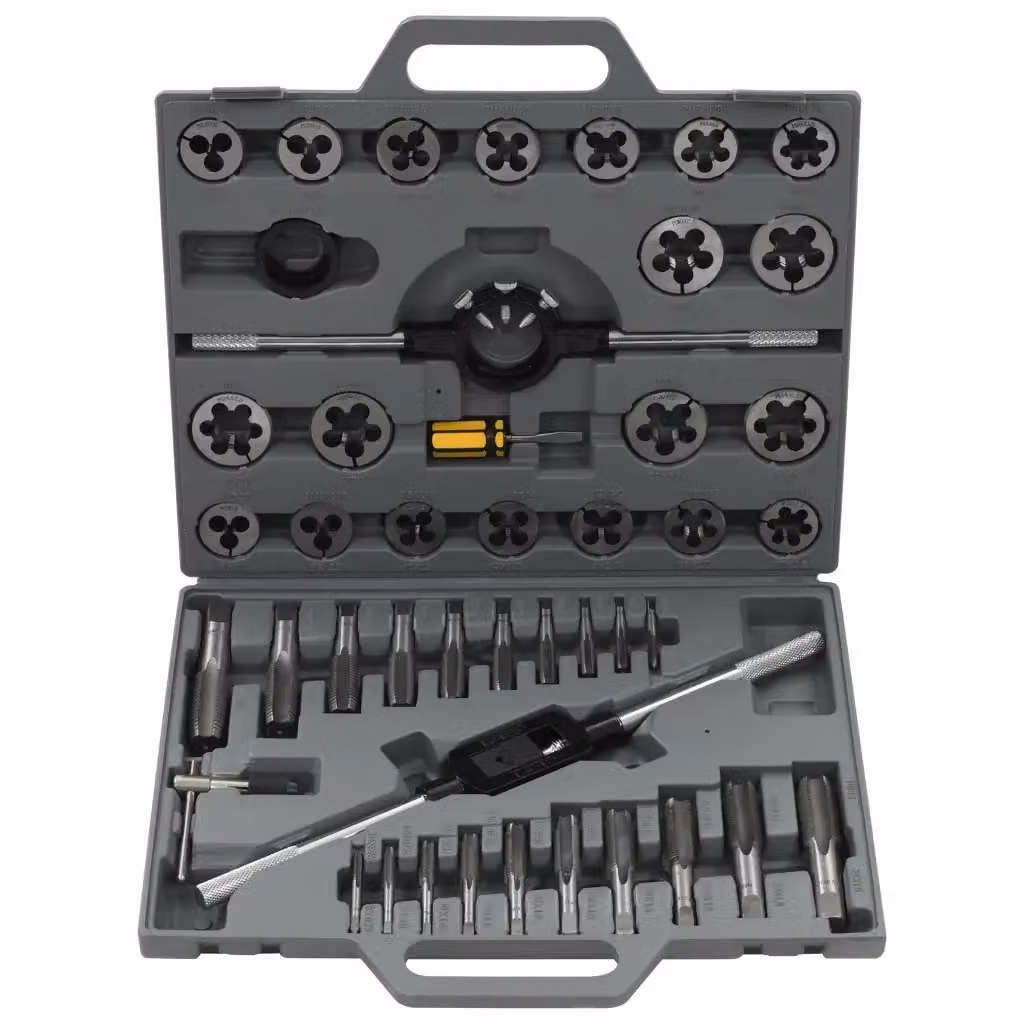 Kit Filiere per Filettatura 45 pz CFW3706702 in Acciaio Color Argento – 2