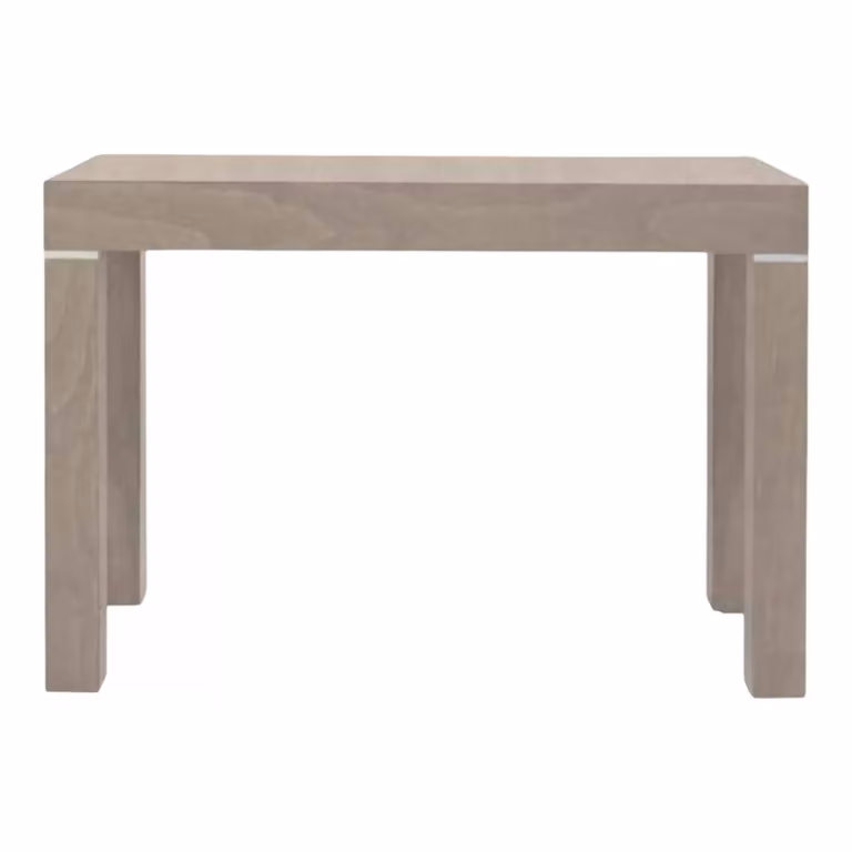 Consolle moderna allungabile in legno tortora Mobili 2G L/P/H: 90 x 50 x 75 cm