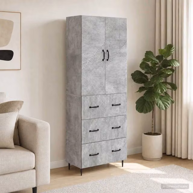 Set di armadi 2 pz 66 x 34,5 x 90 cm Legno ingegnerizzato 3416640