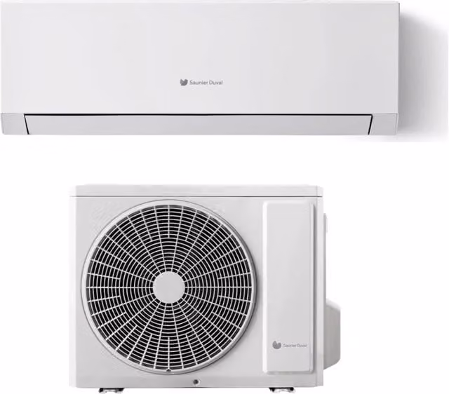 Condizionatore Split Mobile Saunier Duval VivAir Max 9000 Btu SDHP 1-025 WN R-32 Bianco con Wi-Fi Integrato e Classe Energetica A+++