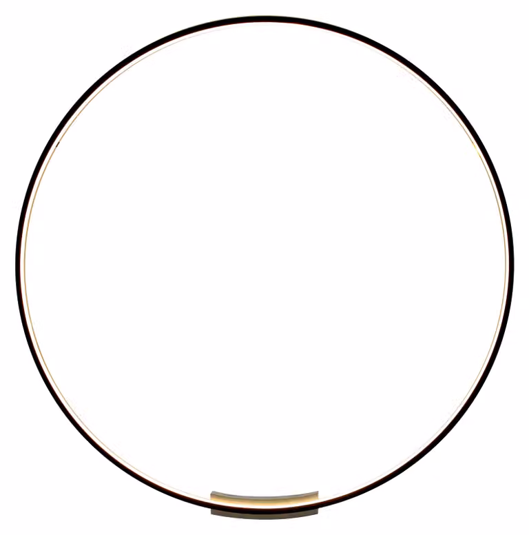 Immax NEO FINO lampada da parete e soffitto nera 80 cm 50 W 3420 lm Tuya Zigbee 3.0 con telecomando