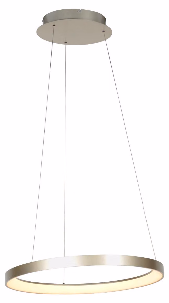 Lampada a sospensione - acciaio - Ringlede - metallo - Ø 57cm - LED - 4612ST - Steinhauer