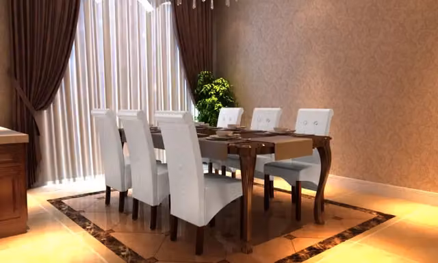 Set di 6 sedie da pranzo vidaXL in similpelle bianca con struttura in legno e plastica – 1