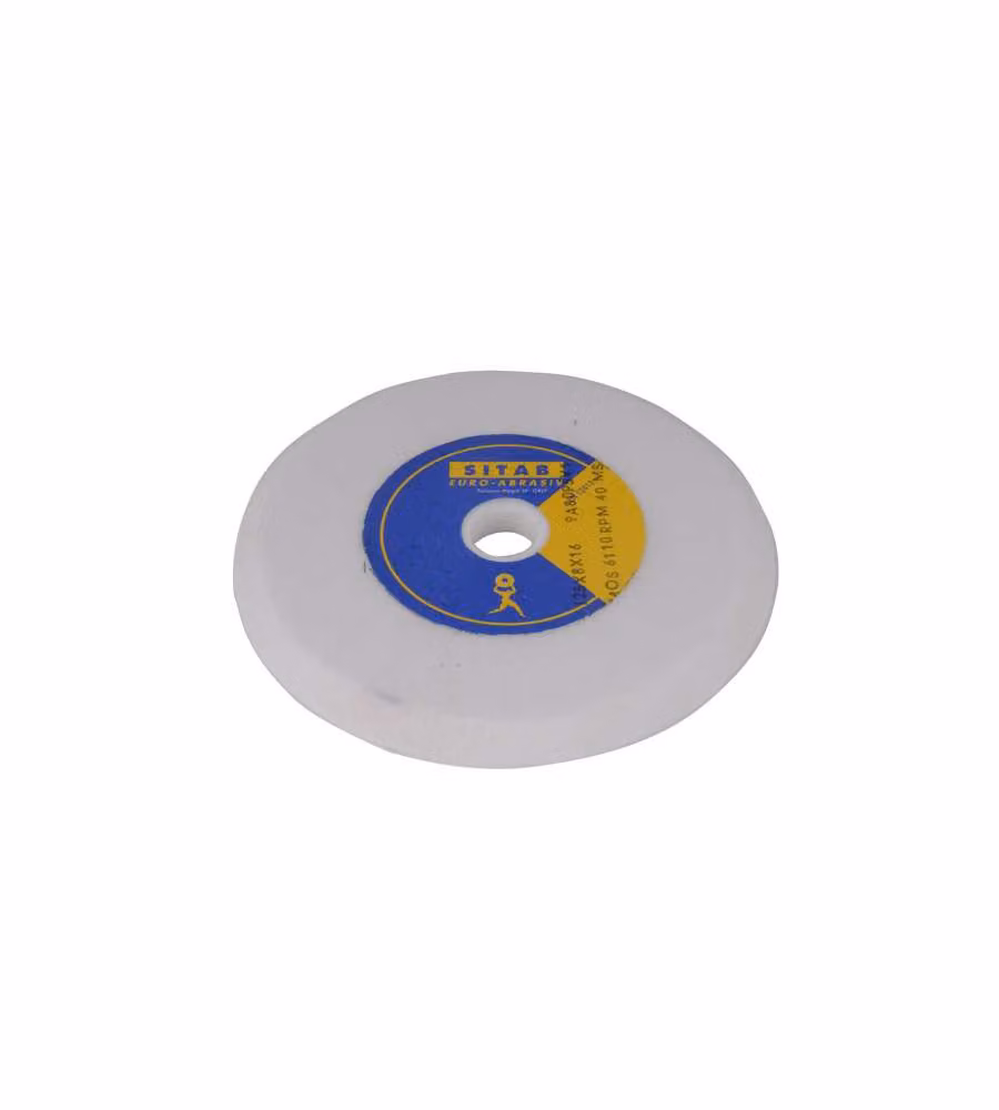 Mola Abrasiva 125X 8 F.16,0 Gr 80 Smusso     Sitab