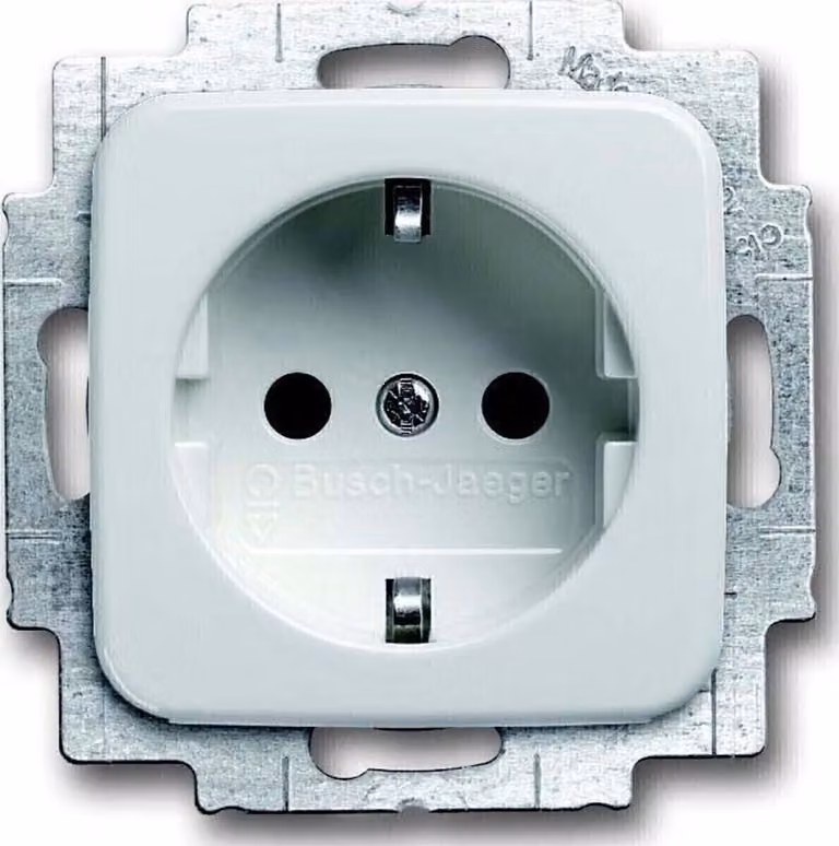 Busch-Jaeger SCHUKO(R) presa di corrente ins. Orientamento notturno l. 20 EUCBLI-214