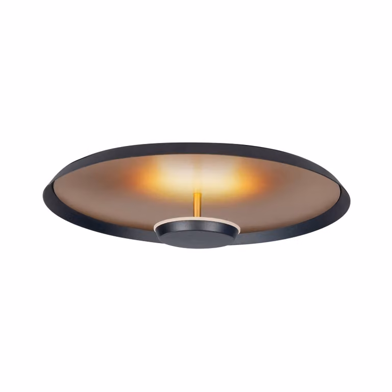 HighLight Plafoniera a LED, dimmerabile, Nero, Soggiorno / Sala da pranzo, Metallo, Moderno, Plafoniera LED