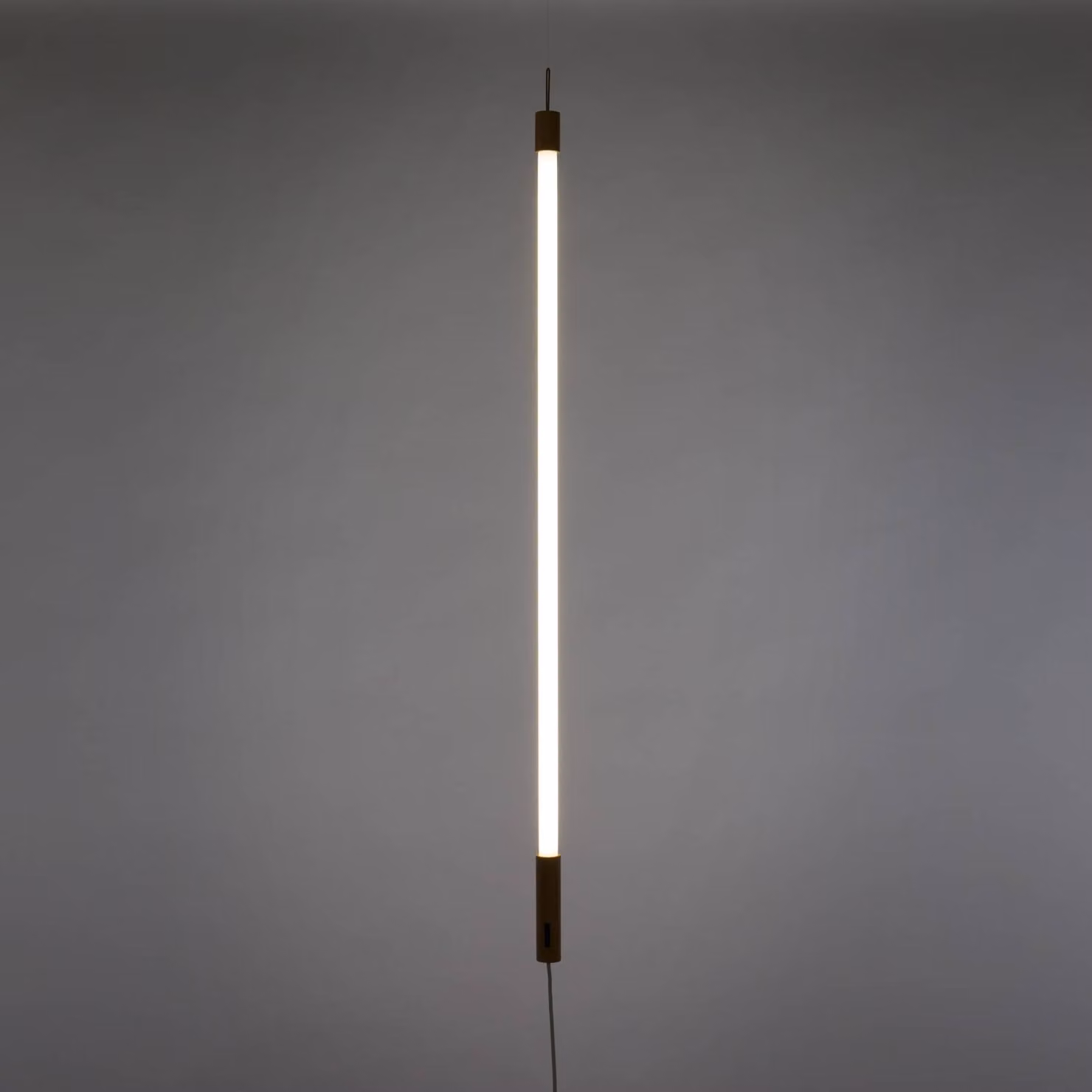 SELETTI Lampada da terra di design Linea, Bianco / Opale, Soggiorno / Sala da pranzo, Vetro, Design, Lampada da terra