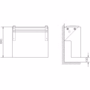 Hager WandKons, KVS, misura 1, + piastra di copertura ZAX012