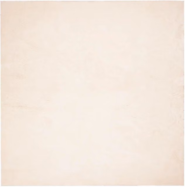 Tappeto del soggiorno | Tappeto a Pelo Corto HUARTE Morbido e Lavabile Beige 240x240 cm