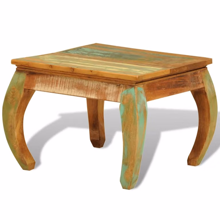 vidaXL Tavolino vintage in legno vecchio