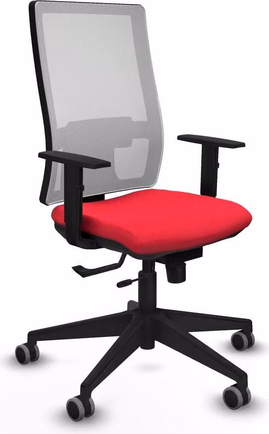Sedia da ufficio Piqueras y Crespo 1D066G0 Rosso