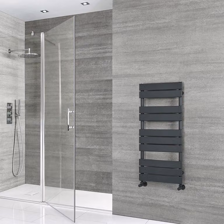 Scaldasalviette di Design - 975mm x 450mm - Antracite - Lustro