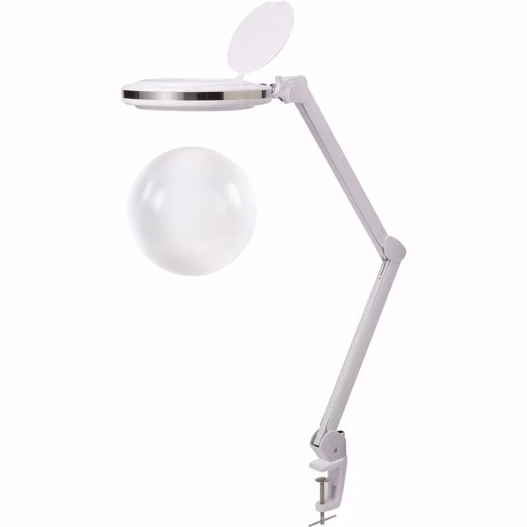 TOOLCRAFT TO-7447437 Lampada di ingrandimento 127 mm 3D 1,75 x 820 Im, dimmergibile incl. lente di ricambio Ø 127 mm Fattore di ingrandimento=1,75
