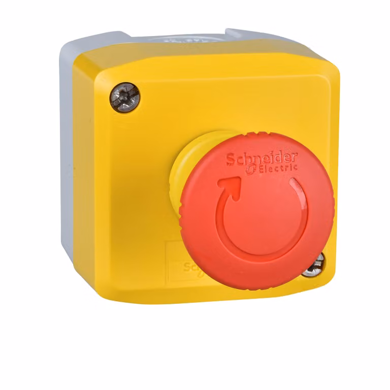 Contenitore XALK178 con pulsante a fungo rosso (XALK178)