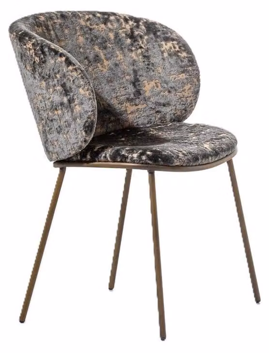 Stilvoller Esszimmer Textilstuhl Designer Polsterstühle Sitzstühle