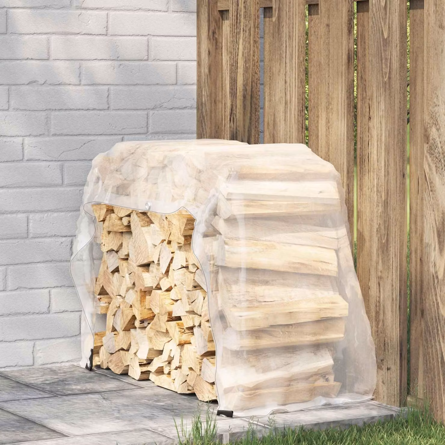 Copertura per Piante Trasparente 1 x 2 m PE