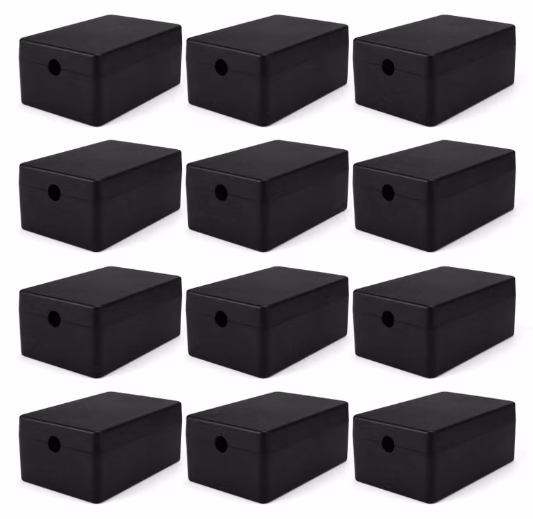Scatola di derivazione - 12 pezzi - Piccola - Plastica ABS