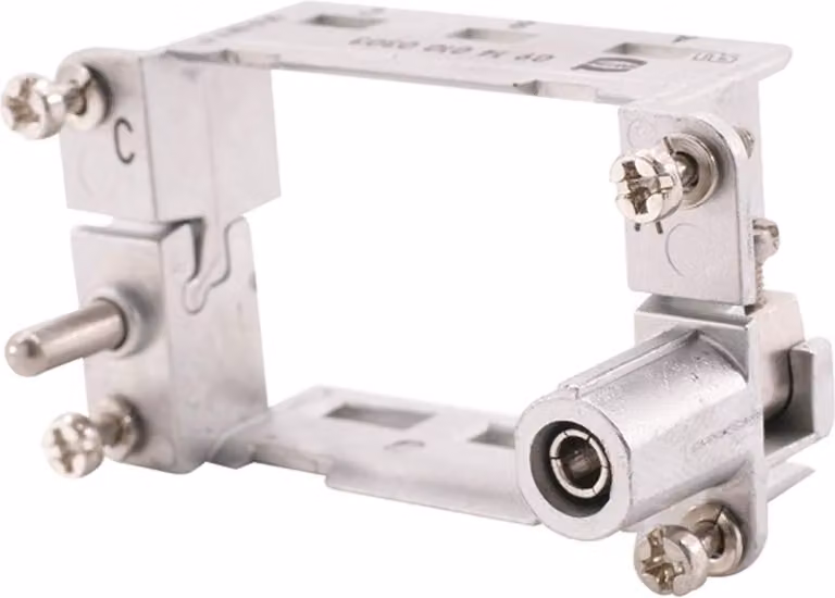 Telaio di connessione HARTING Han (M), dimensione 10B, con connettore a spina, per cavi PE con sezione da 1 mm² - 2,5 mm² / 4 mm² - 10 mm²