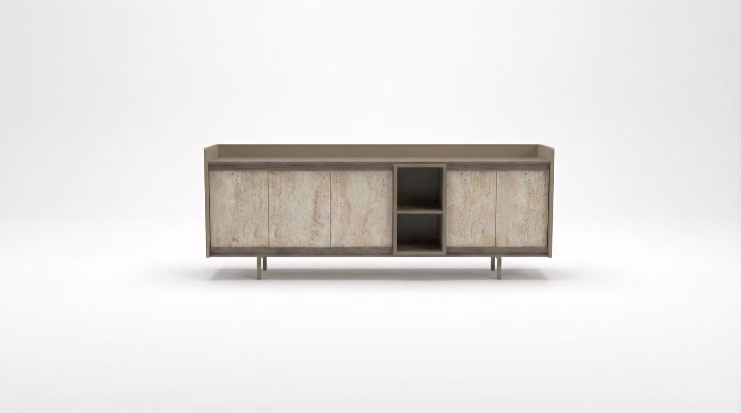 Mobile contenitore moderno per soggiorno, design elegante, comodino spazio di stoccaggio, mobili