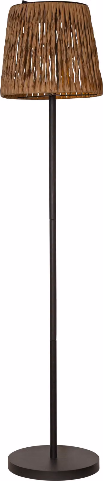 Star Trading 483-20, Lampada da terra per esterni, Nero, Marrone, Giardino, Terrazza, Lampadine non sostituibili, 1 lampadina, LED