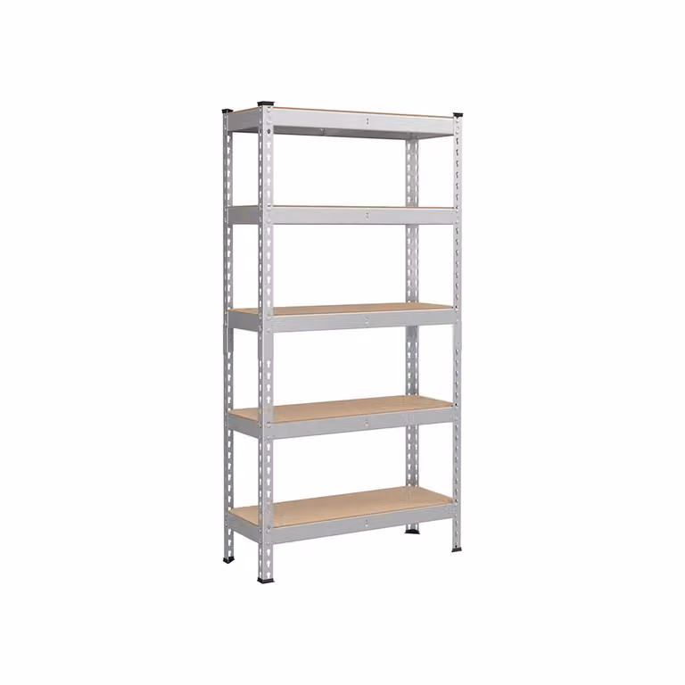Scaffalatura Montaggio Senza Bulloni, Argento