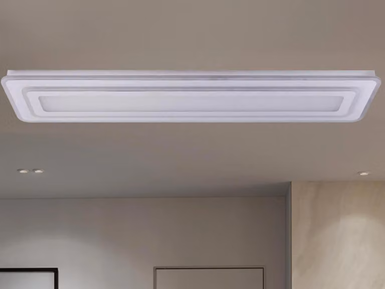 Lampada a soffitto a LED con telecomando, 170W - J1343/W