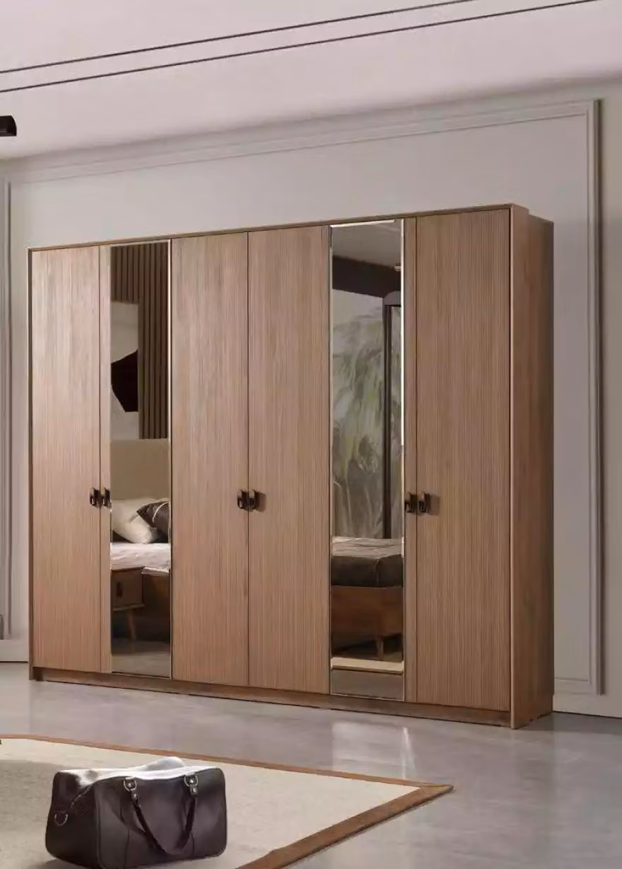 Armadio Armadio in legno Armadio Camera da letto Armadi Marrone