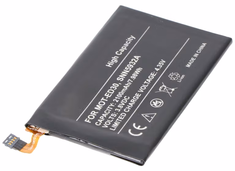 Batteria compatibile con Motorola XT1008, XT1045, SNN5932A, ED30 3,8 Volt 2100mAh
