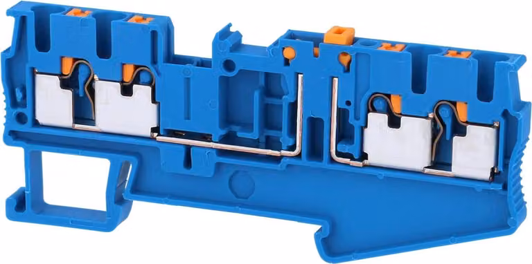Phoenix Contact Morsetto a lama PT 2,5-QUATTRO-MT BU Connessione push-in Tensione nominale 400 V - 1 pezzo