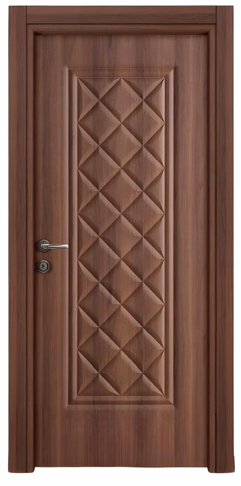Moderne Braune Holztür Hochwertige Haustüren Designer Wohnungstür